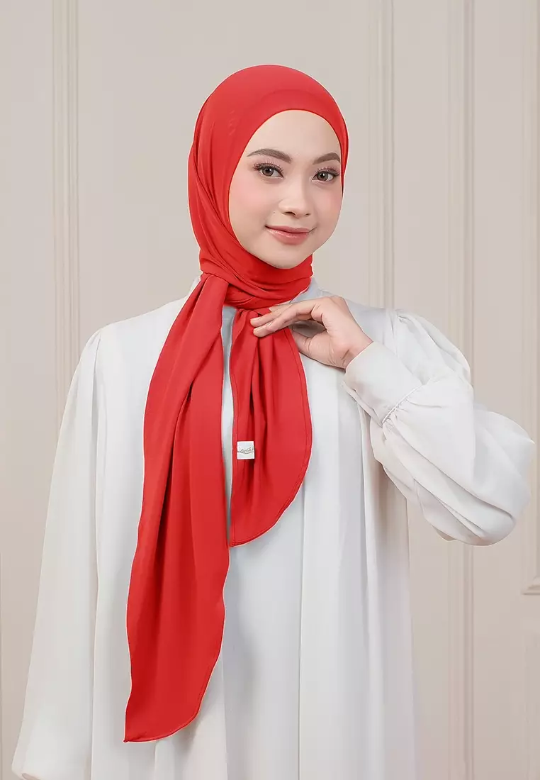 HIJAB INSTAN QIARA - RED