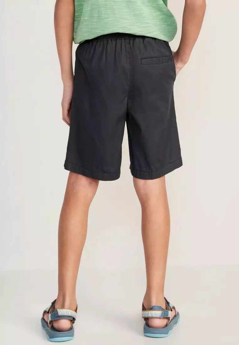 Built-In Flex Straight Twill Jogger Shorts