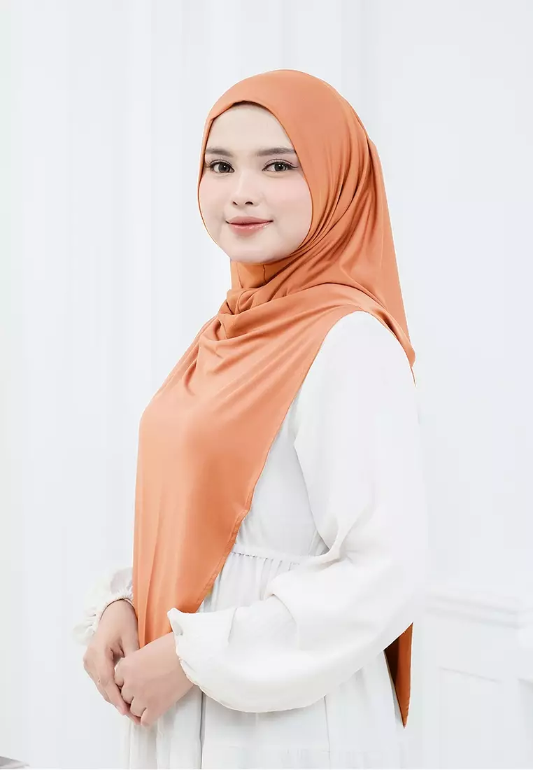 HIJAB INSTAN NAIMA - ORANGE