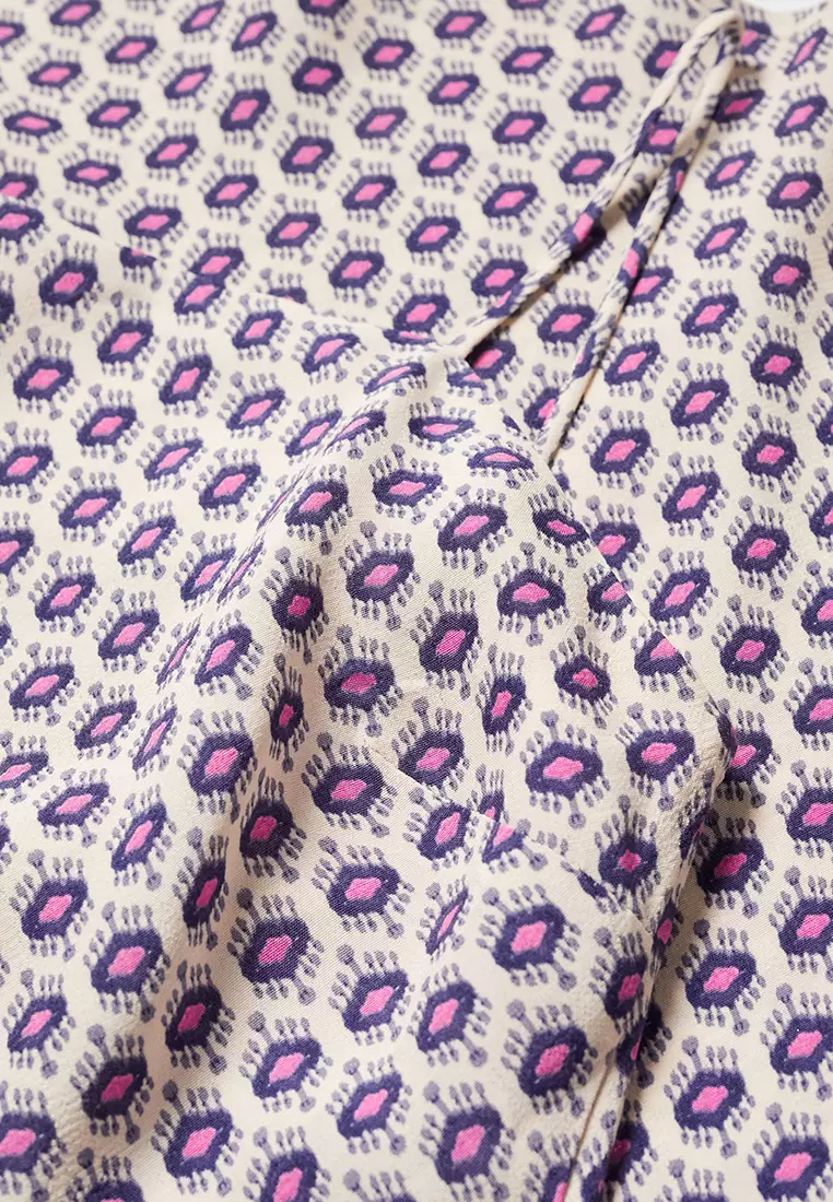 Teens Printed Long Dress