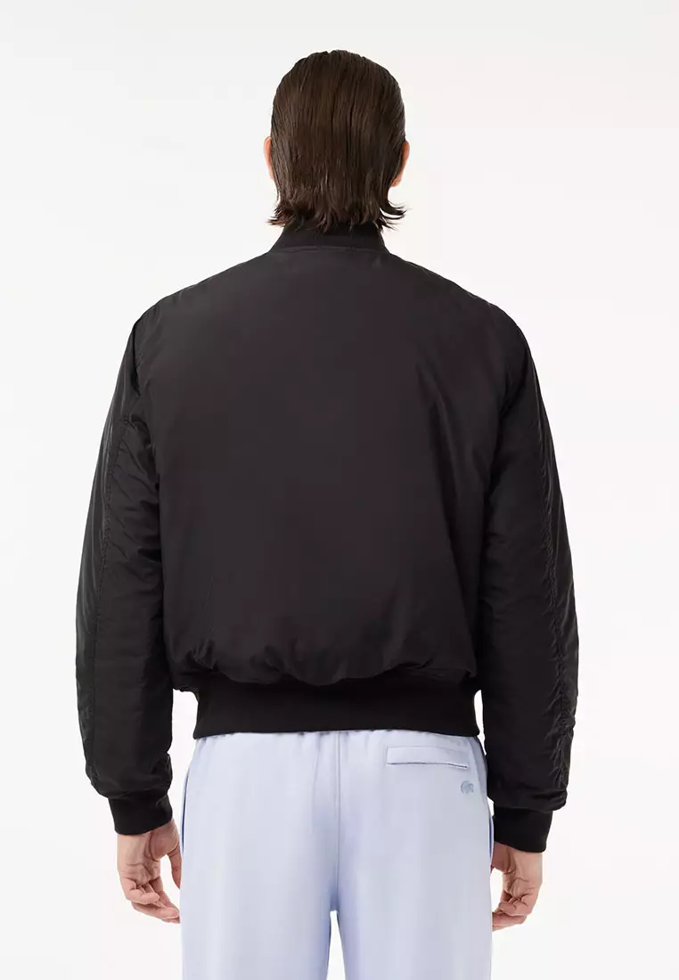 Buy Lacoste Men s Lacoste Reversible Quilted Taffeta Bomber Jacket