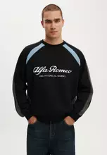 Licensed Alfa Romeo Black/Alfa Romeo - Logo