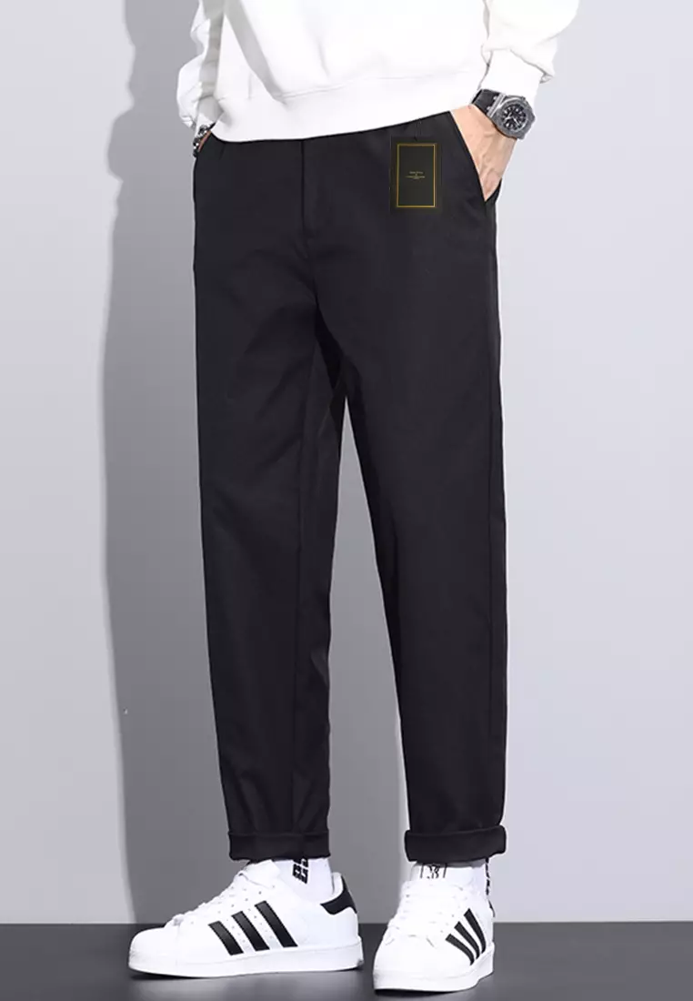 Tapered Mid Waist Suit Pants AY-L9875