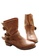 Twenty Eight Shoes brown Buckle Belt Mid Boots VB8809 D6D45SHB2DE557GS_4