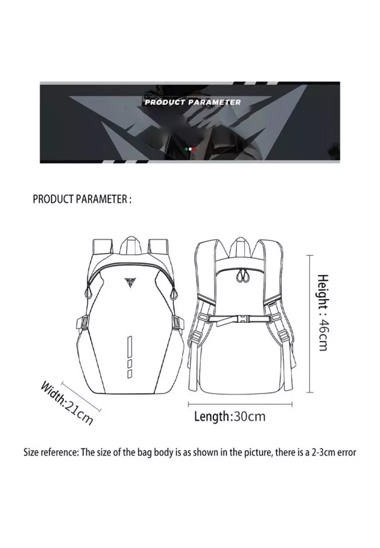 Motowolf MDL0726 Helmet Bag 39x46x21cm – Black