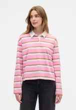 Navy Pink Striped