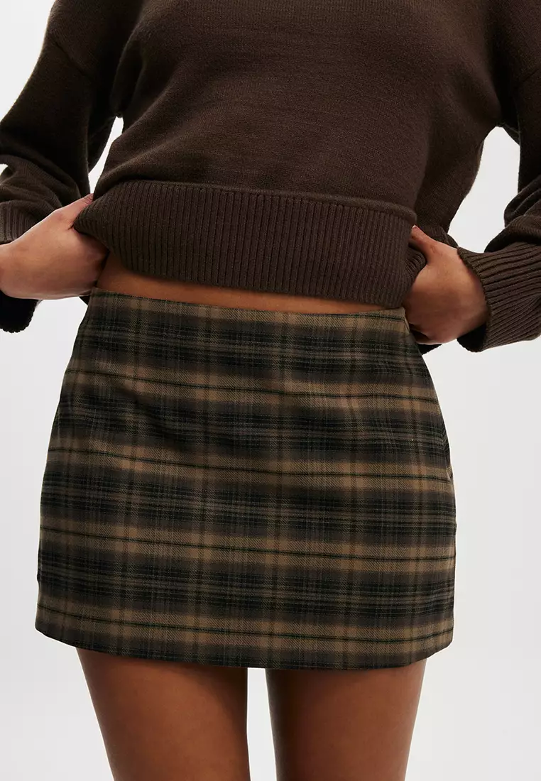 Sサイズ andmary Harper twill mini skirt ANDMARY】Harper twill mini skirt