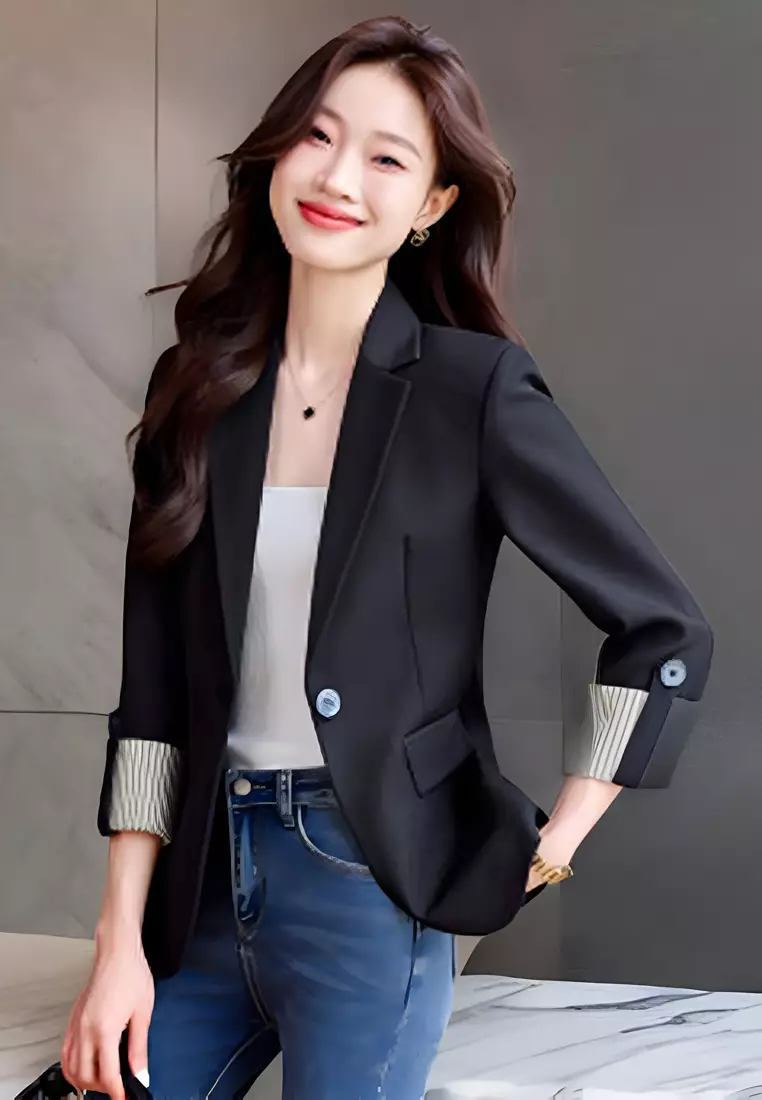Single Button (Roll Up Sleeve)