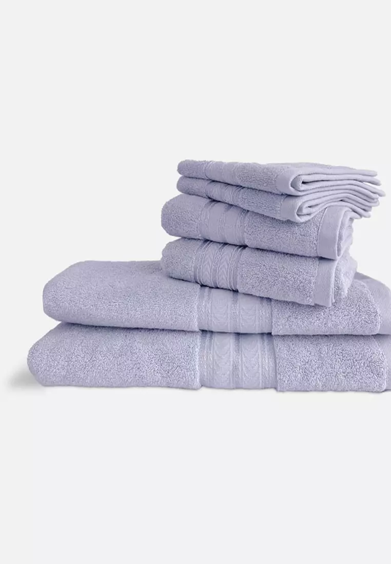 Buy GAIAS GAIAS Organic Purple Gray Luxury Bath Towel 2024 Online