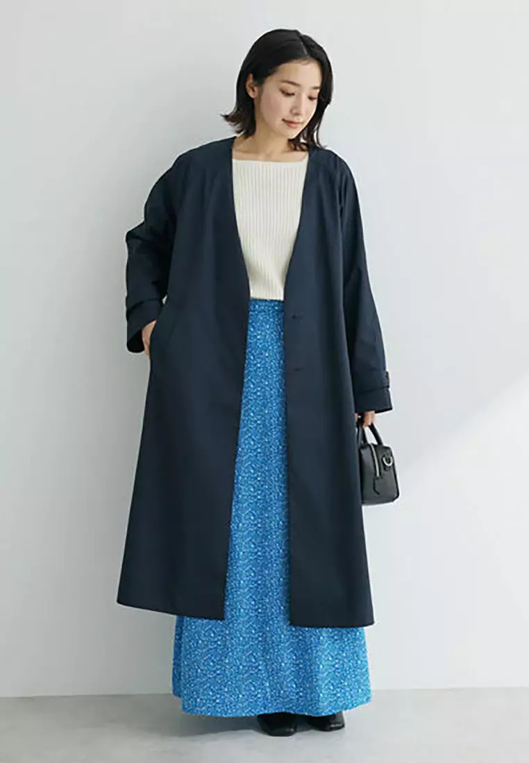 Green Parks - Takumi Pattern Flower Skirt Blue