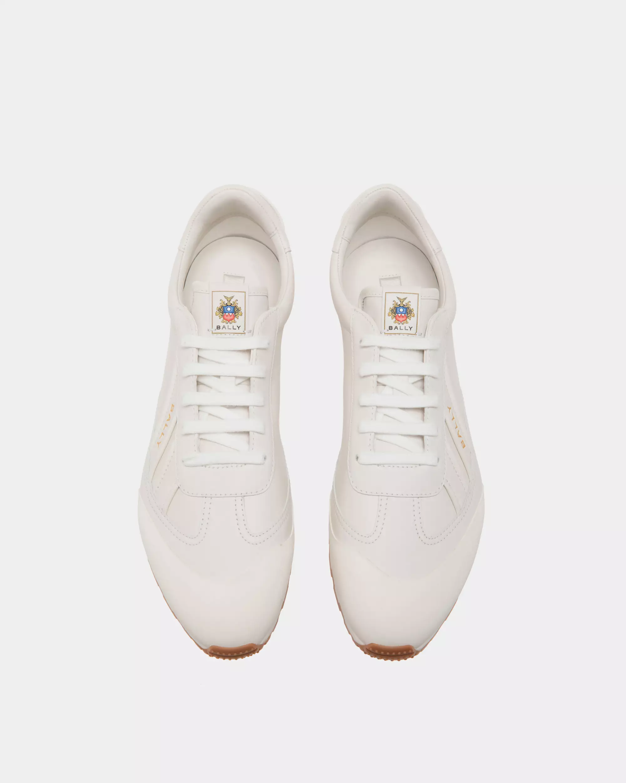 Bally Quarry Sneaker in Leather - White