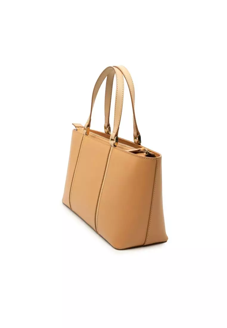Pre-Loved Burberry Leather Tote