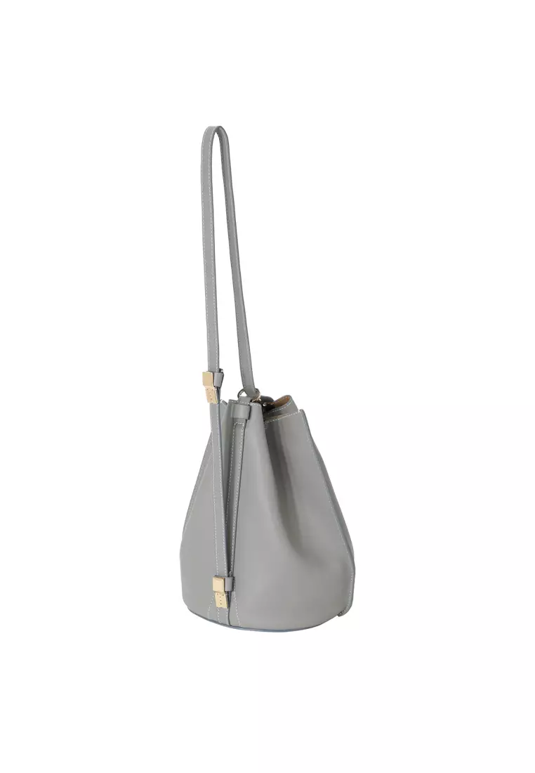 ORUKAMI Flat Hook Convertible Bucket Tote - Grey