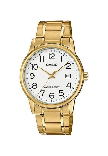 CASIO gold Casio Bracelet Analog Watch (MTP-V002G-7B2) 20CEDACE1EF924GS_1