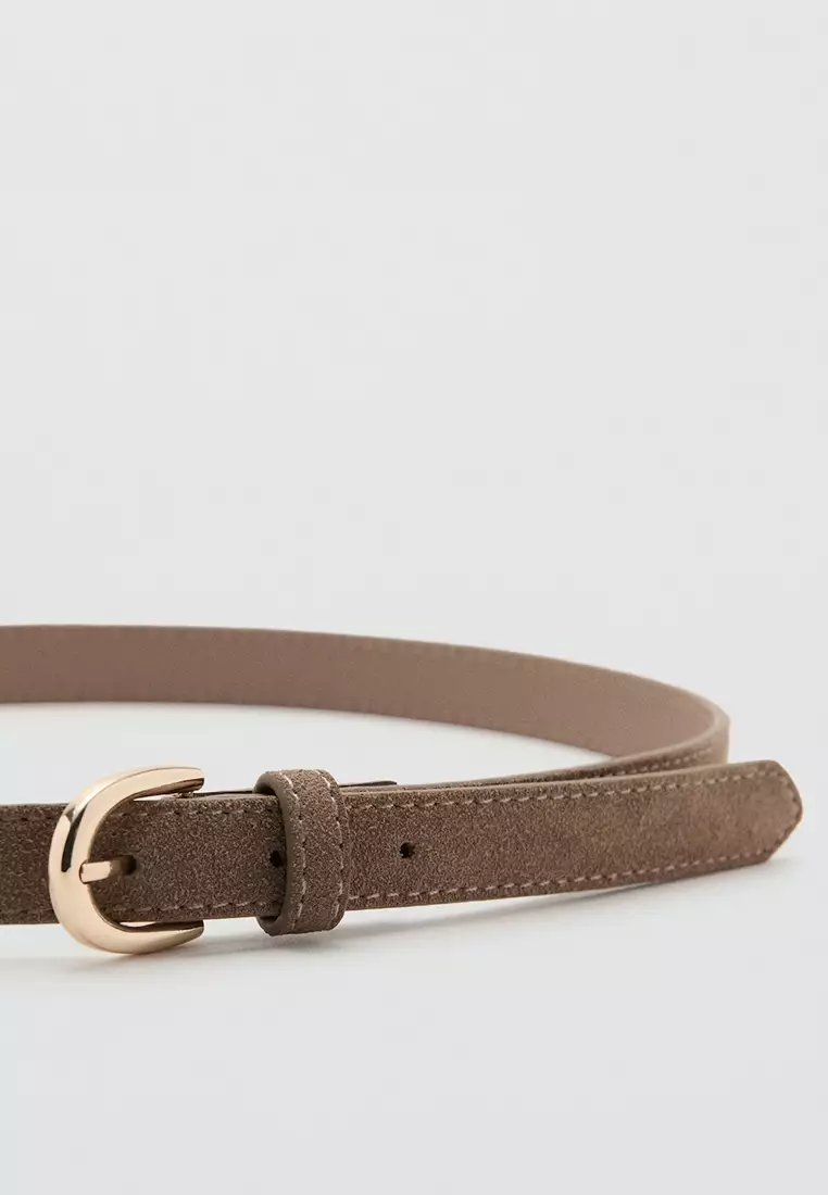 Suede Leather Belt