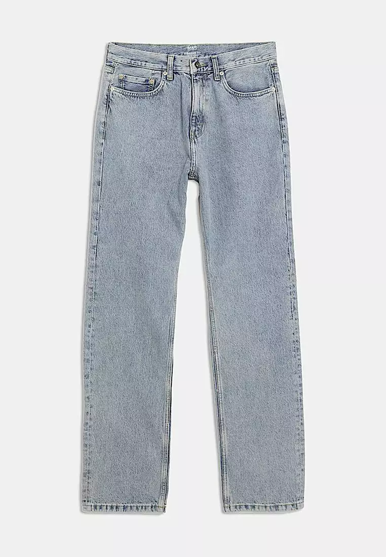 Authentic Relaxed Straight Fit Jeans