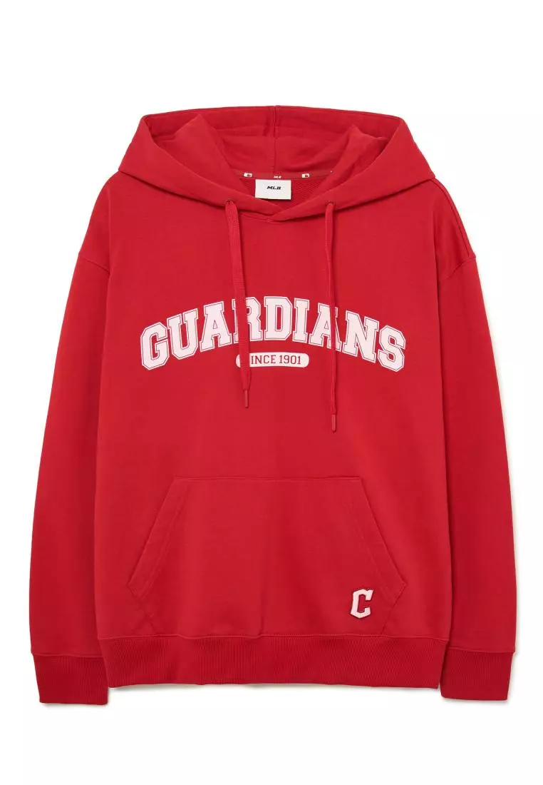 VARSITY OVERFIT HOODIE CLEVELAND INDIANS