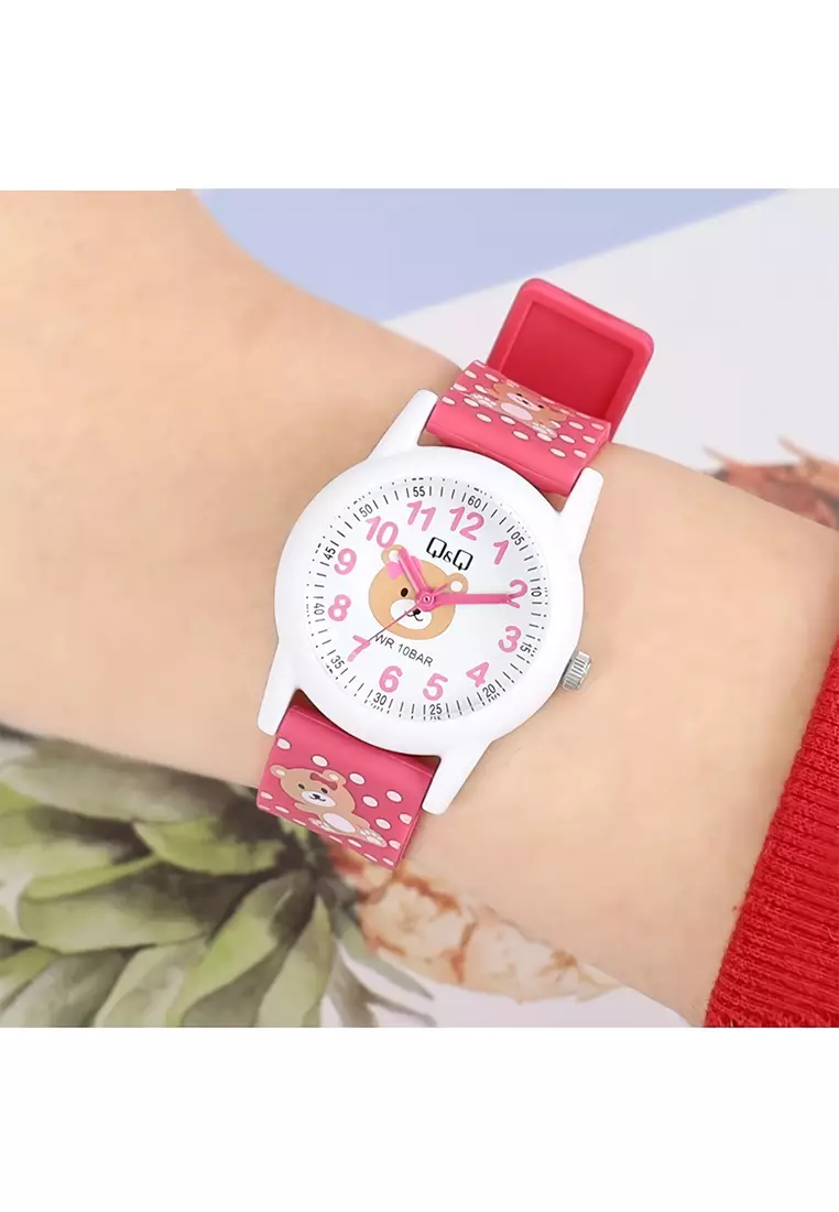Jam Tangan Anak Wanita Q&Q V22A-012VY
