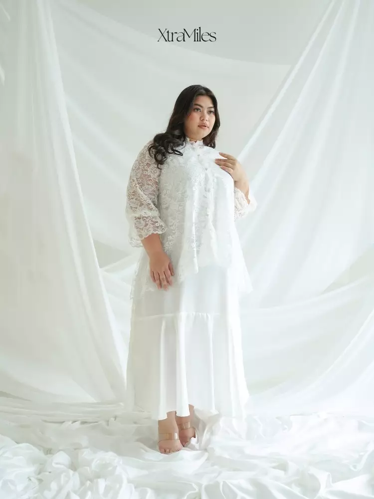 xtramiles Ladies dress JACQUILINE DRESS WHITE