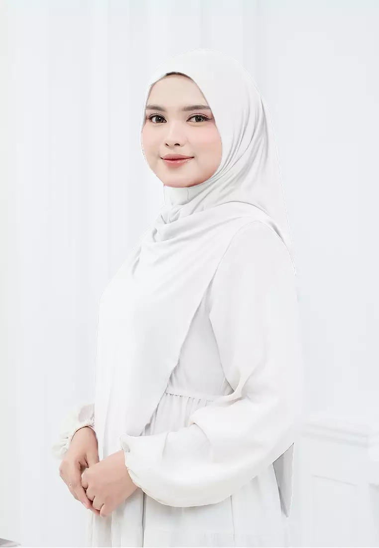 HIJAB INSTAN NAIMA - BROKEN WHITE