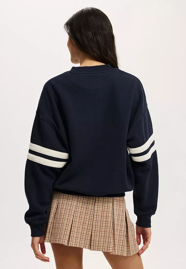 Graphic Crew Sweatshirt