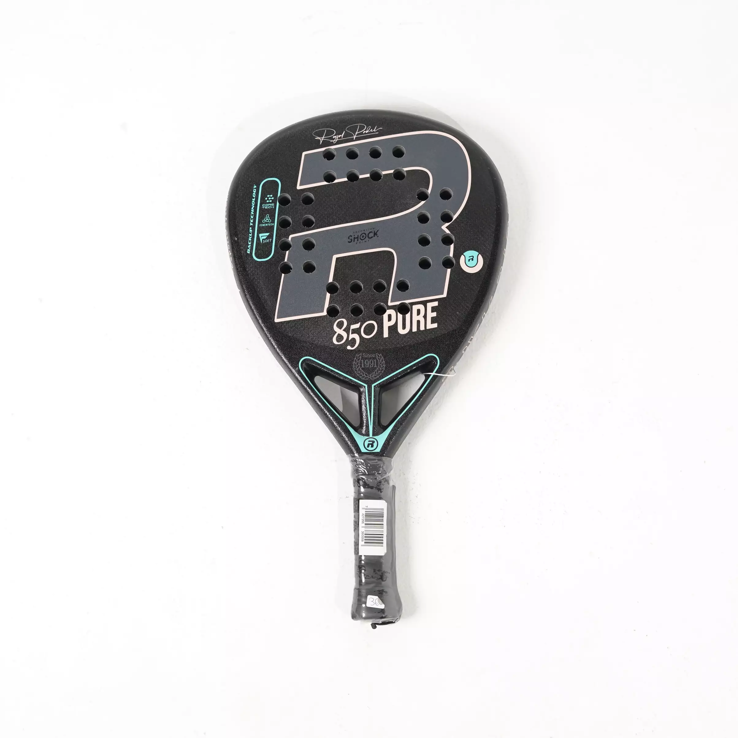 Raket ROYAL PADEL 850 PURE PINK BLACK PADEL RACKET 100% ORIGINAL
