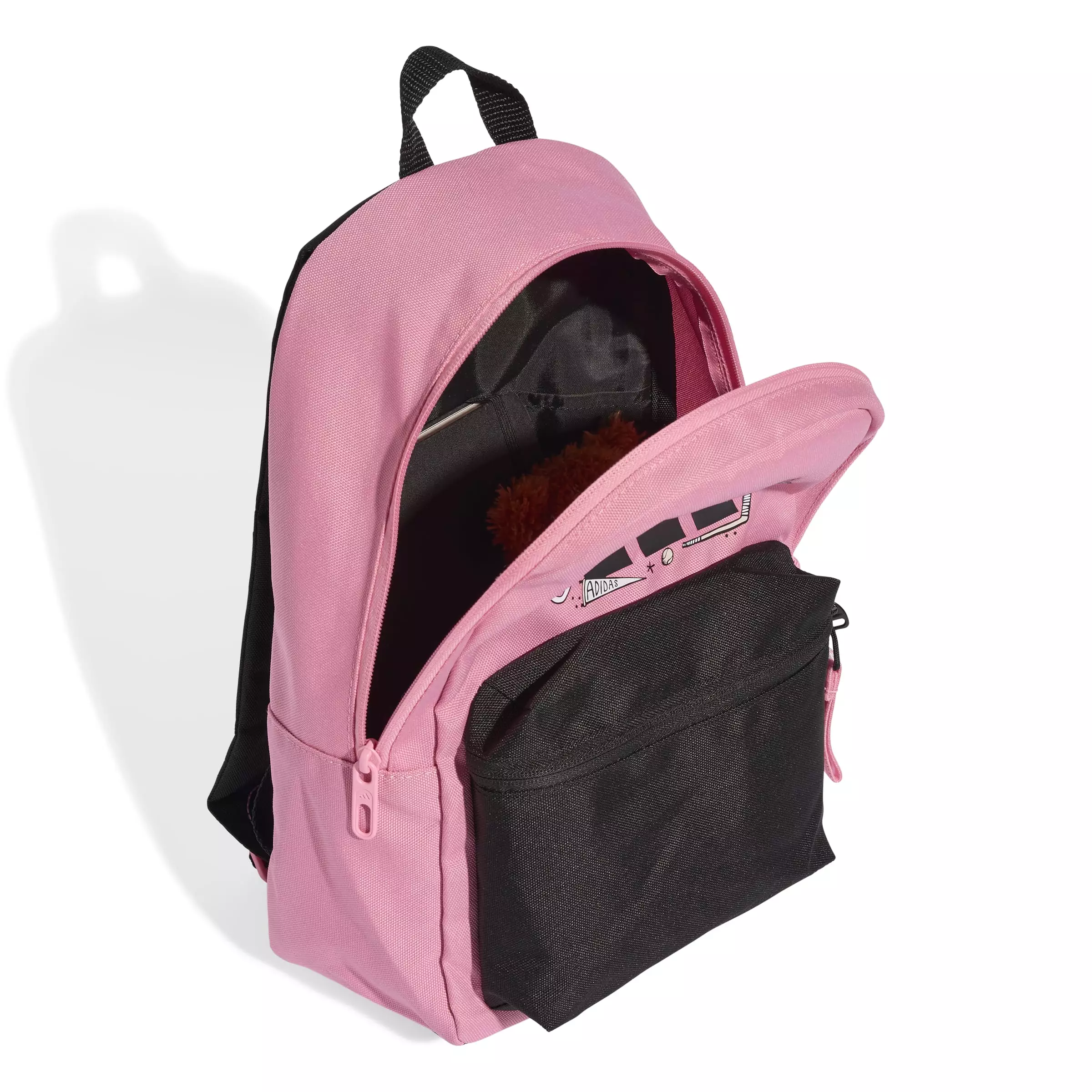 ADIDAS Little Kids Printed Backpack JW5193 - Tas Ransel Anak (Pink)