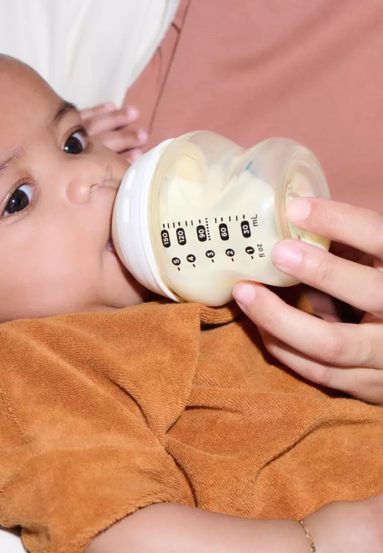 150ml Natural Start PPSU Feeding Bottle 0+ months, Slow Flow Breast-Like Teat
