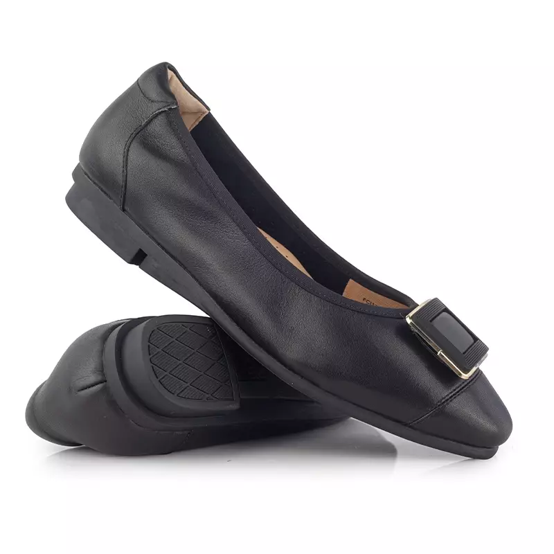Sepatu Flat Wanita Gino Mariani Glarisa Black