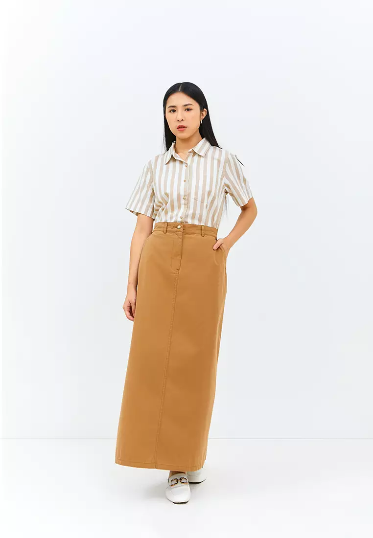 Carila Brown Skirt (G.21104)