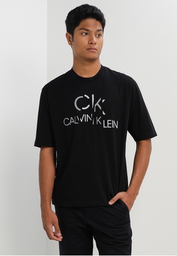 ck Calvin Klein black Organic Cotton Tee 12572AA055C9EFGS_1