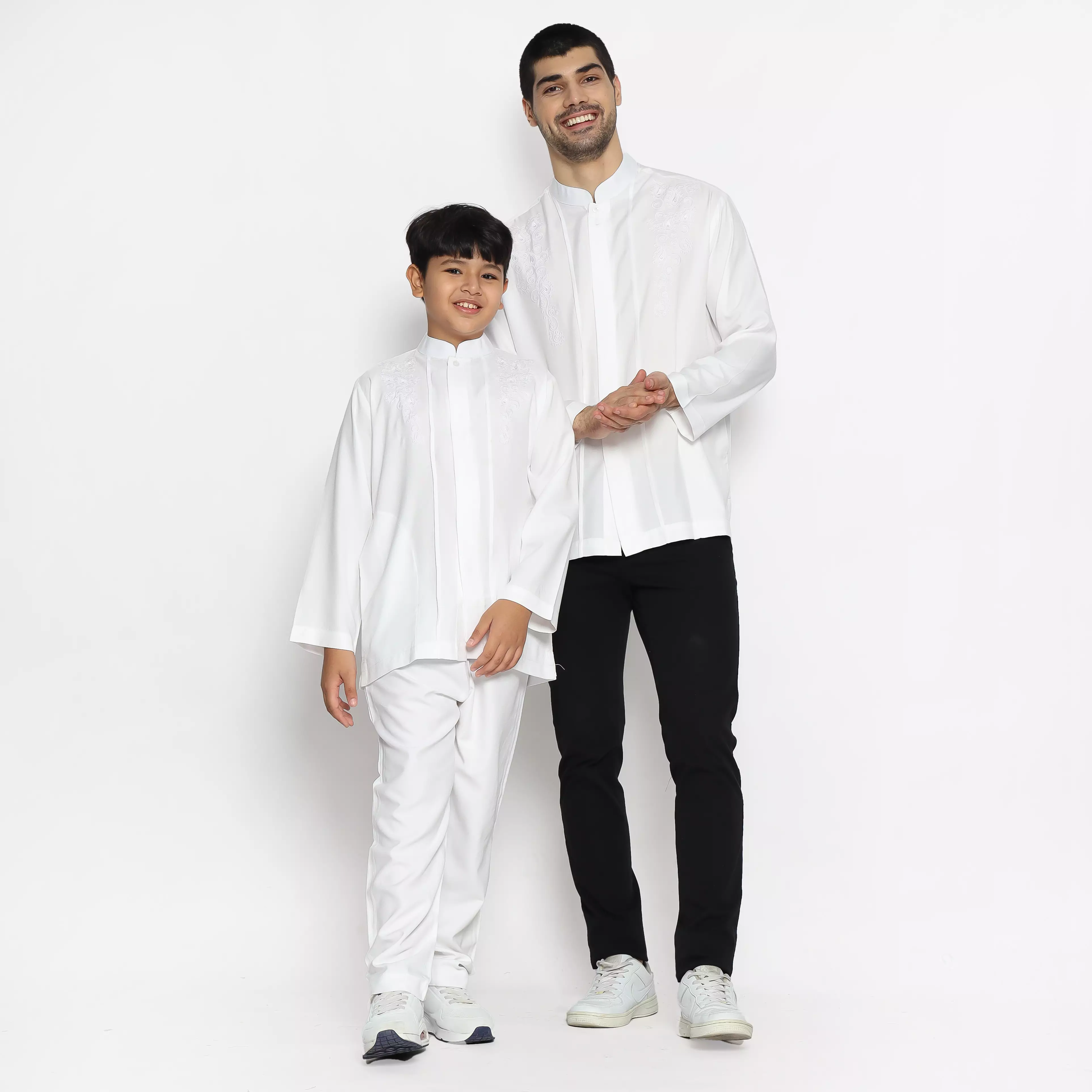 Baju Koko Anak KKA 41 White Lengan Panjang