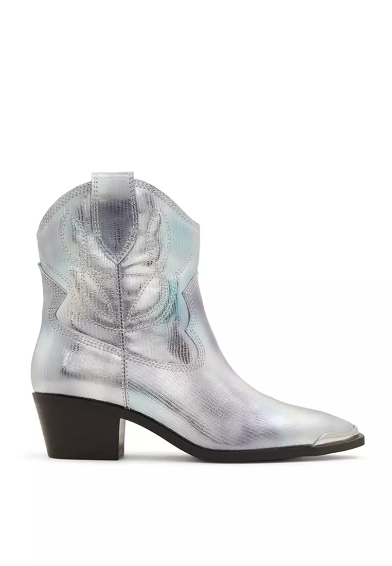 Aldo shop silver boots