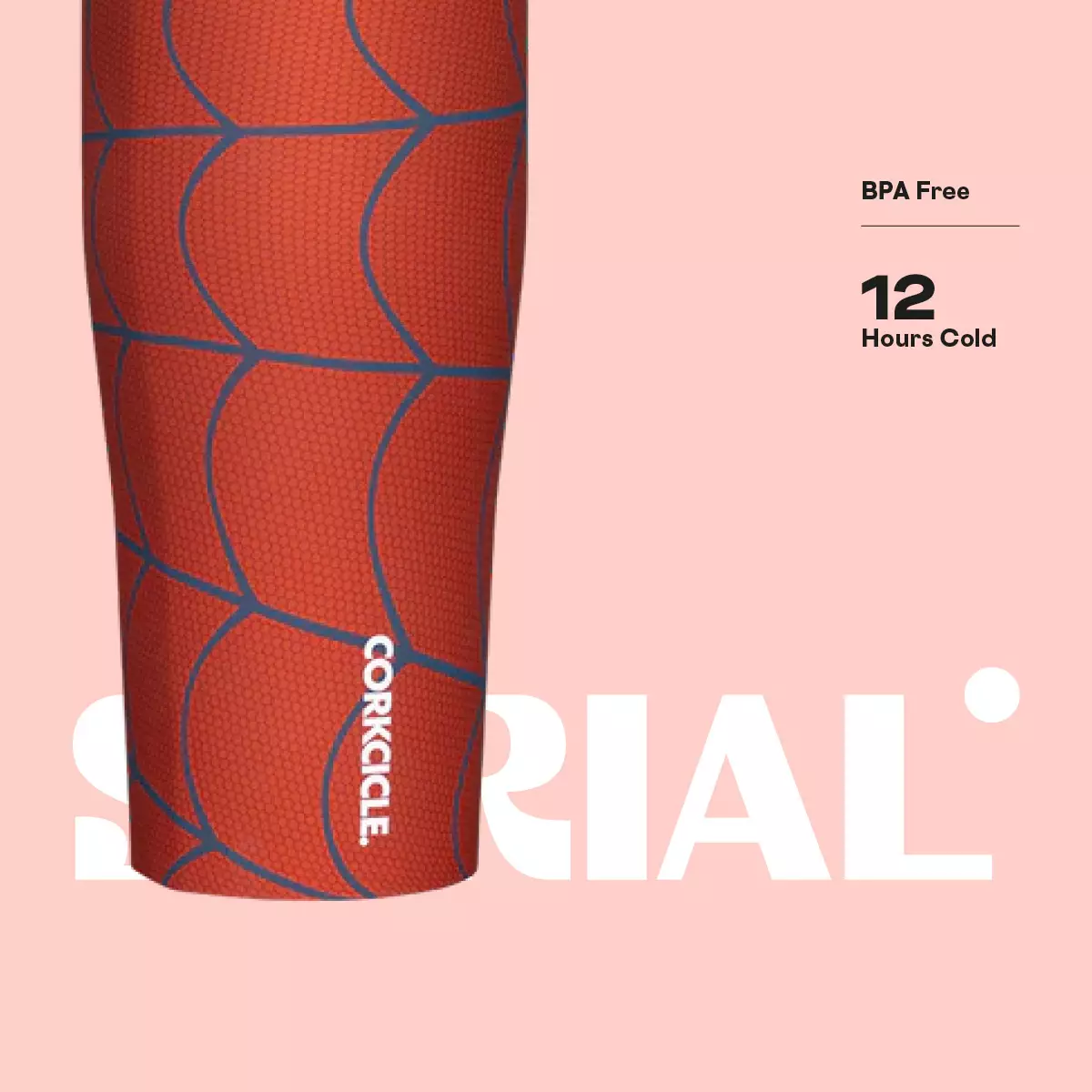 CORKCICLE Go Cup XL 30oz - Marvel Spiderman