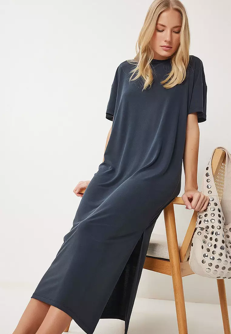 Oversize Basic Summer Knitted Dress