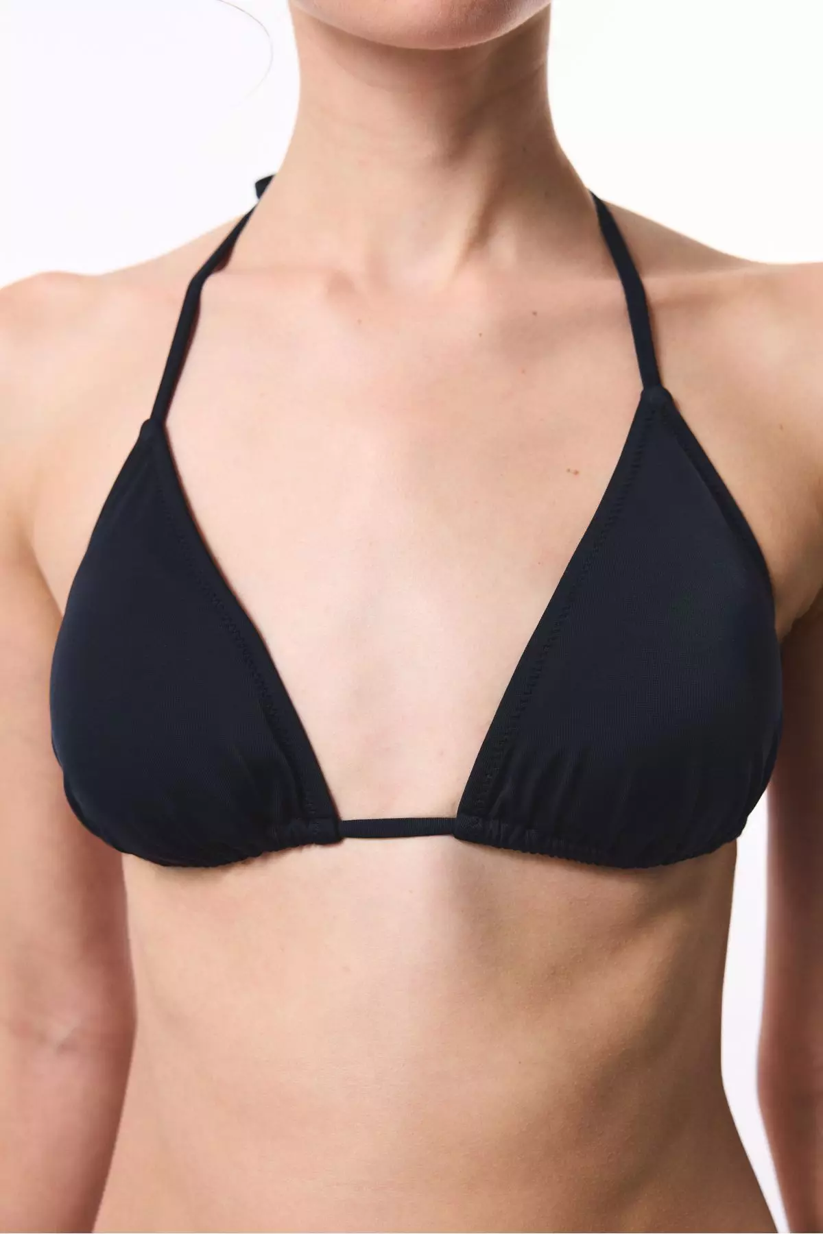 Triangle Black Bikini Top