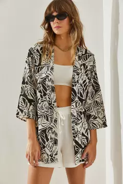 Black White