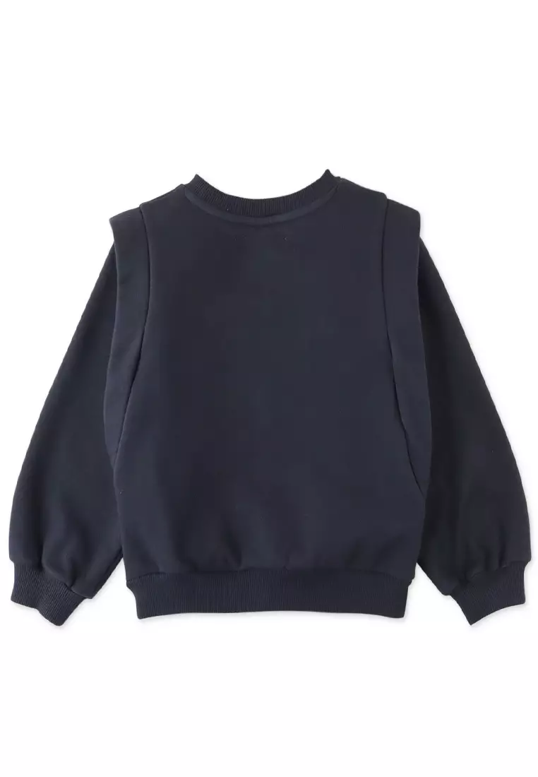 Girls DonT Tickle The Tiger Fleece Pullover