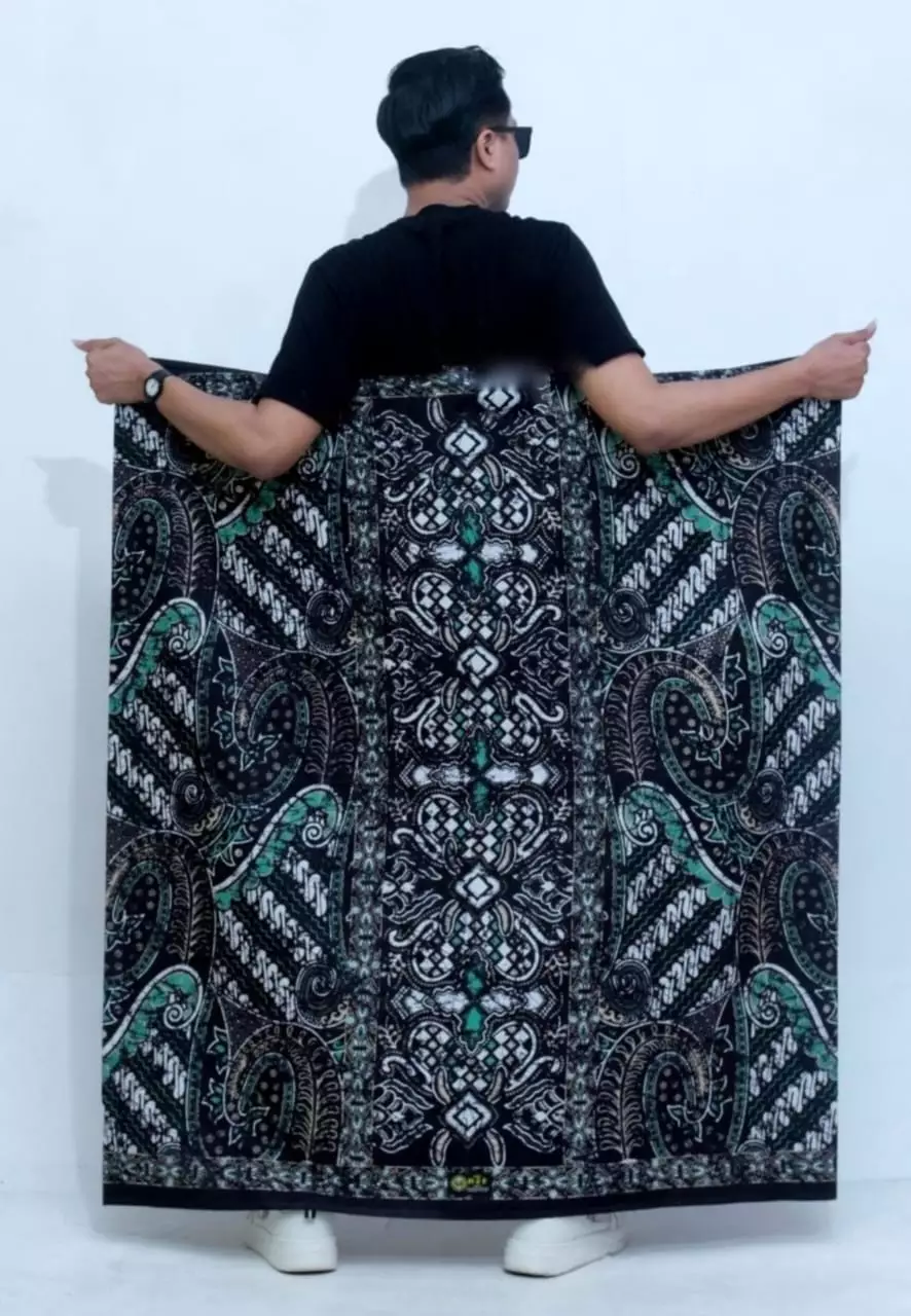 Sarung Batik Prakis Hijau Premium MR