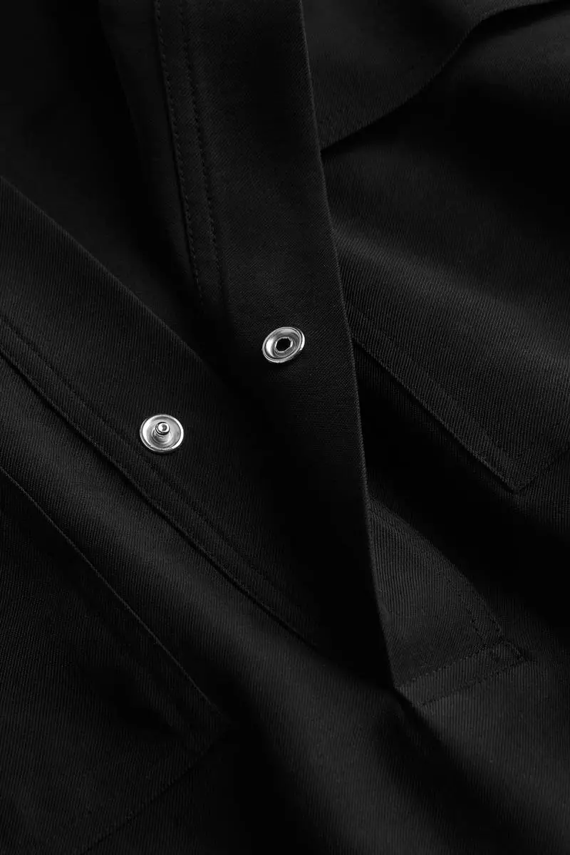 Modal-blend utility dress