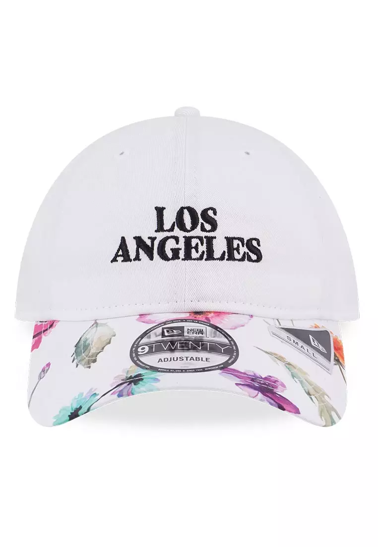 New Era 9fifty La Lakers Flower Wordmark Cap In Purple