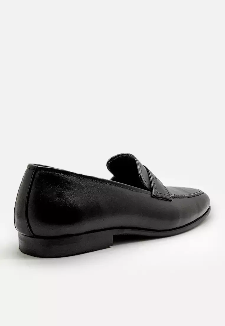 Fregio Men Formal Shoes Penny Slip On