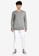 Only & Sons grey V-Neck Knit Pullover A384EAA7B8C096GS_3