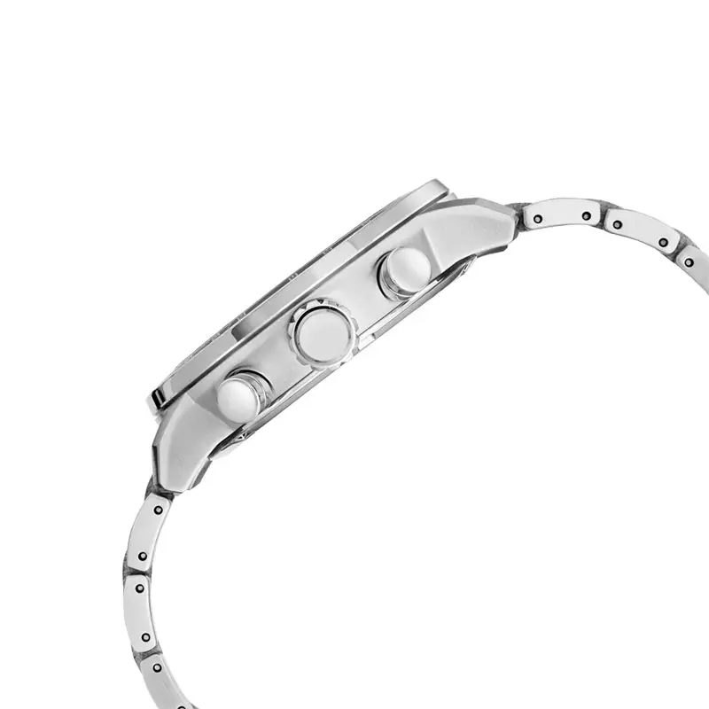 Jam Tangan Pria Citizen Eco Drive CA0851-56X Men Brycen Chronograph Green Dial Stainless Steel Strap