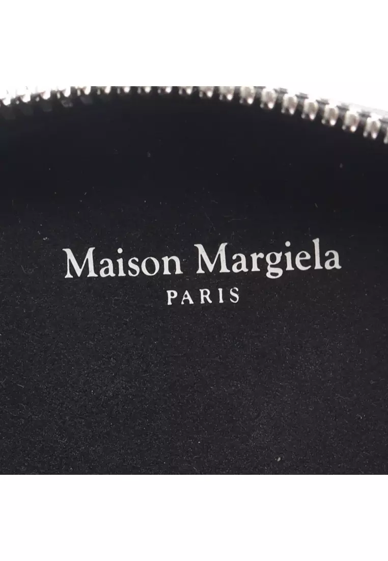 Pre-Loved Maison Margiela 4 stitches Shoulder bag leather black