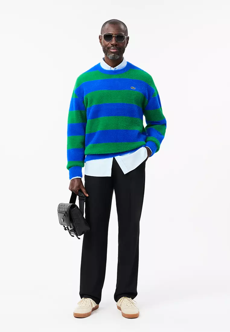 Striped Double Face Sweater