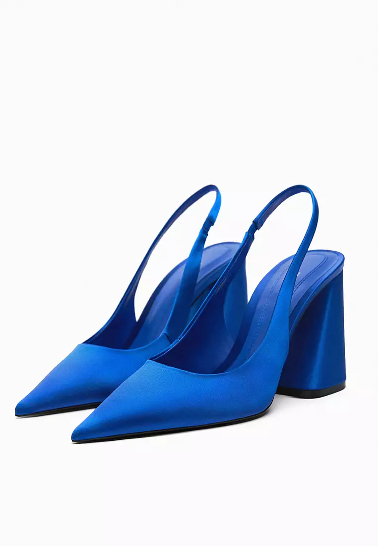 Slingback Block Heels