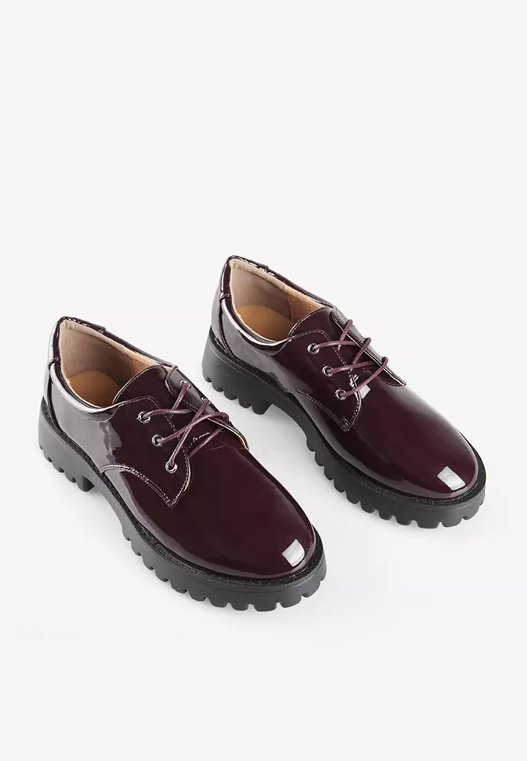 Sepatu Loafers Wanita L.Nadine 02 Maroon