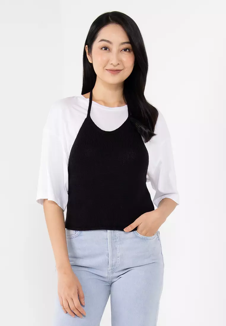 WOMEN  KNIT  VEST