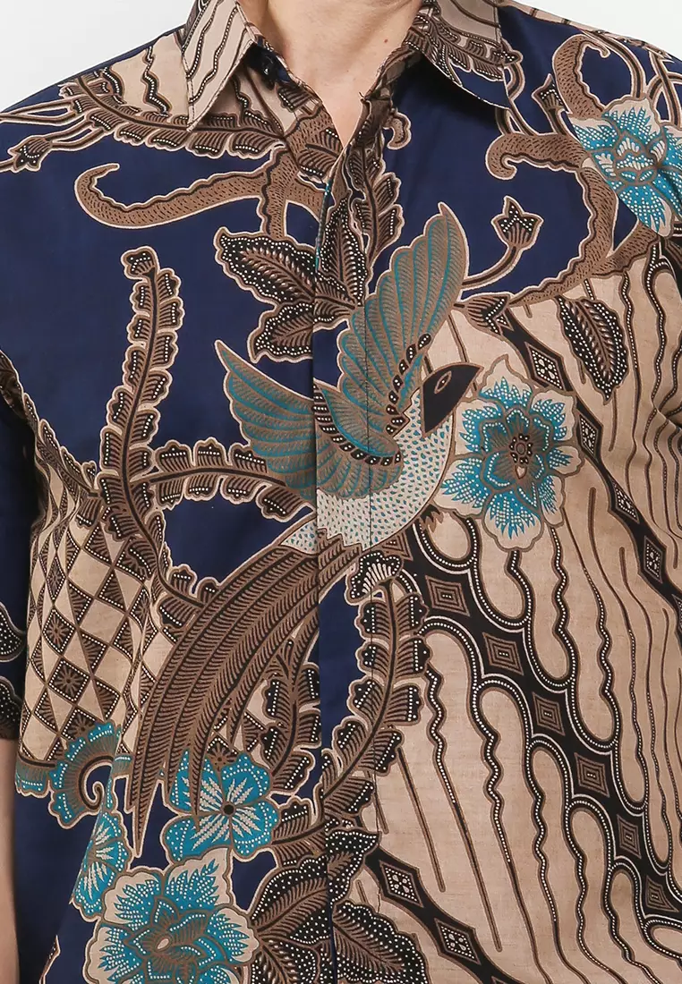 Ardana Kemeja Batik Premium Pria Casual Modern Lengan Pendek